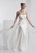 Свадебное платье в греческом стиле имеет очень высокую талию, почти